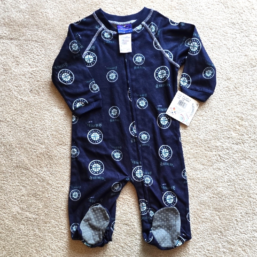 Authentic Seattle Mariners Kids Sleeper NWT